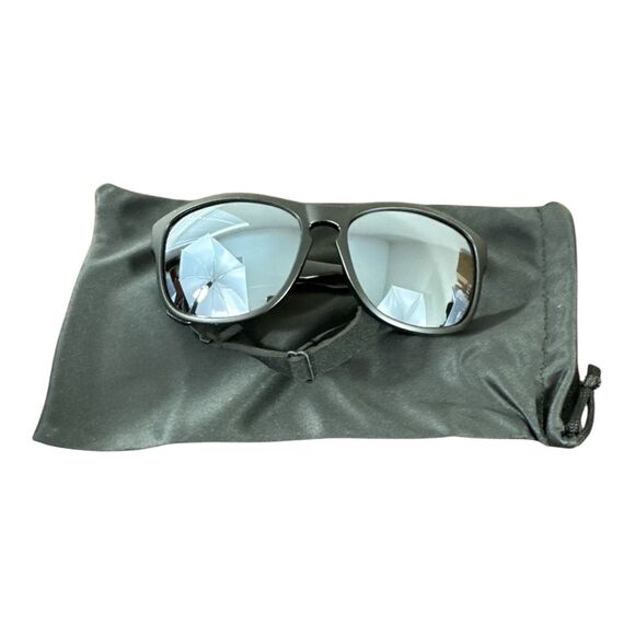 SEA-DOO Lagoon Polarized Floating Sunglasses Safety Strap-Mirror Silver & Black - Picture 5 of 5